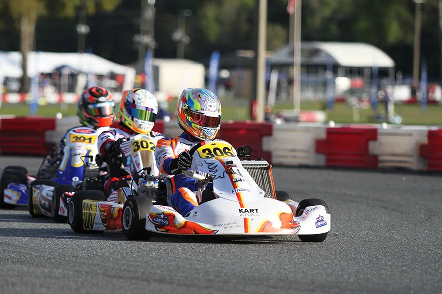 Arias wins the opening round for a second straight year in the X30 Pro division