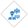 Icon of people talking