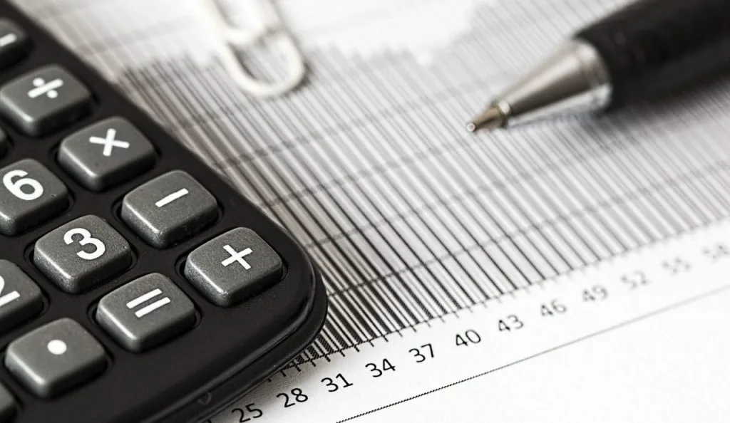 Taxes being calculated
