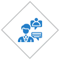 Icon of people talking