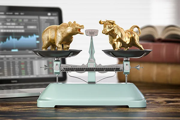 bull and bear on a balance scales bearish or bull 2023 11 27 05 01 16 utc | Bogart Wealth