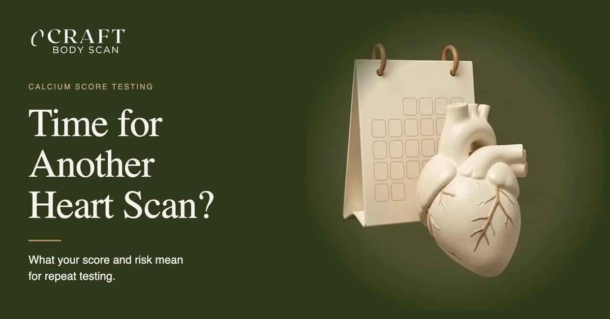 When is it time to get another heart CT scan?
