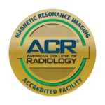 American College of Radiology accredited MRI facility seal