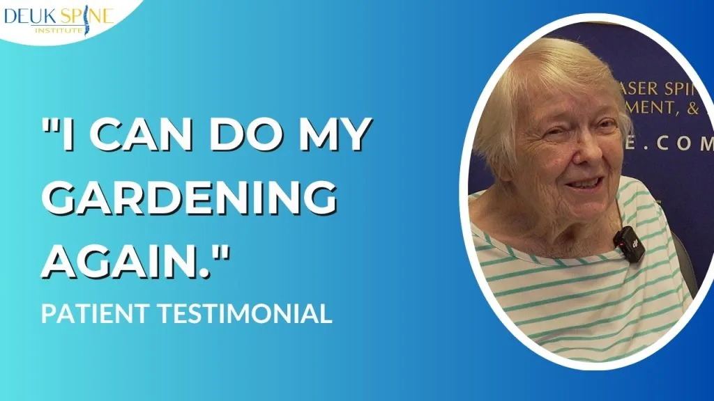 Years of Shoulder Pain Gone With Deuk Plasma Rhizotomy®