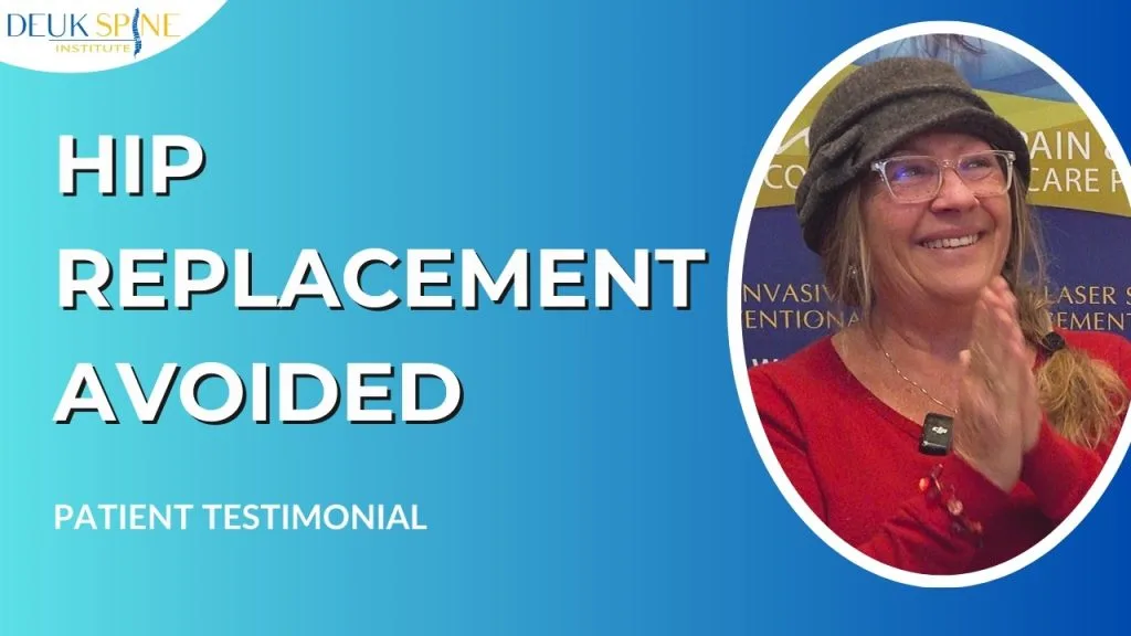 Nurse Avoids Hip Replacement With Deuk Plasma Rhizotomy® 