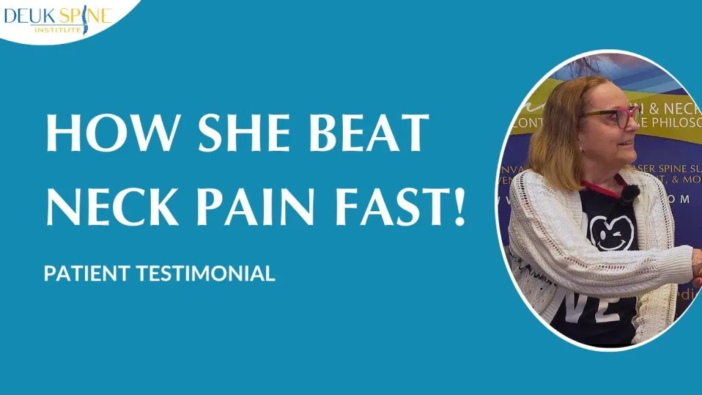 Cervical Facet Pain Gone With Deuk Plasma Rhizotomy®. Patient Free to Travel the World.
