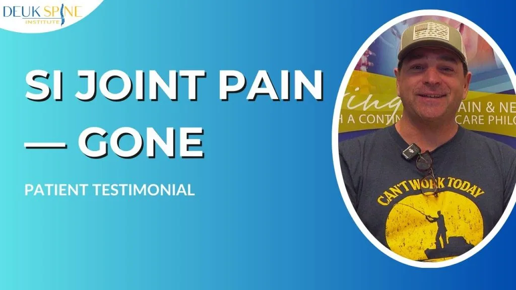 Colorado Patient Avoids SI Fusion With Deuk Plasma Rhizotomy