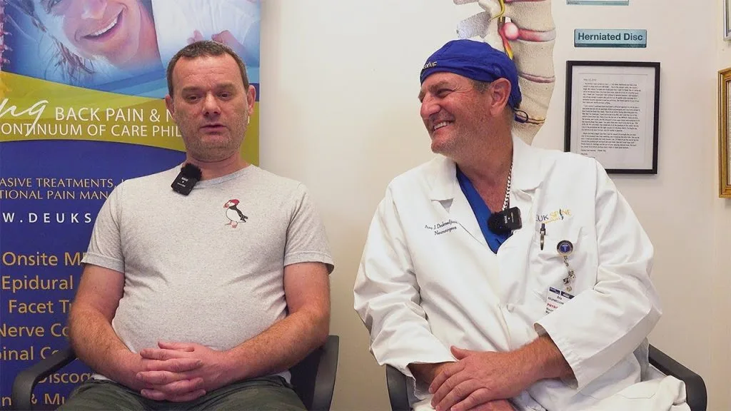 Boston Dad of 3 Avoids Fusion After Re-Herniated Disc Repair