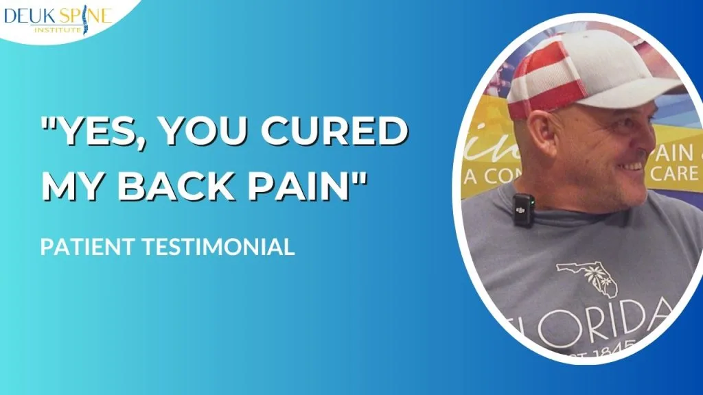 Colorado Patient: Back & Buttock Pain Fixed After Misdiagnosis