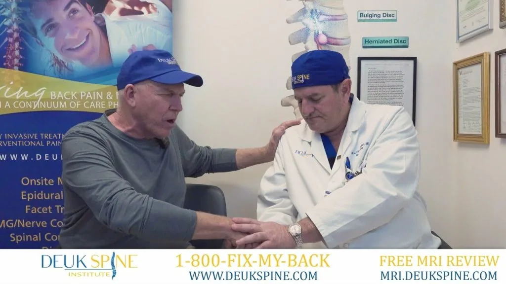 15 Years of Pain Gone. Patient Calls Deuk Spine His Breakthrough