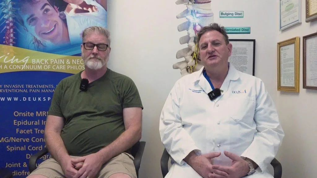 Military Veteran: 38 Years of Back Pain Gone. Getting Deuk Spine Tattoo