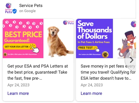 Great google business post example