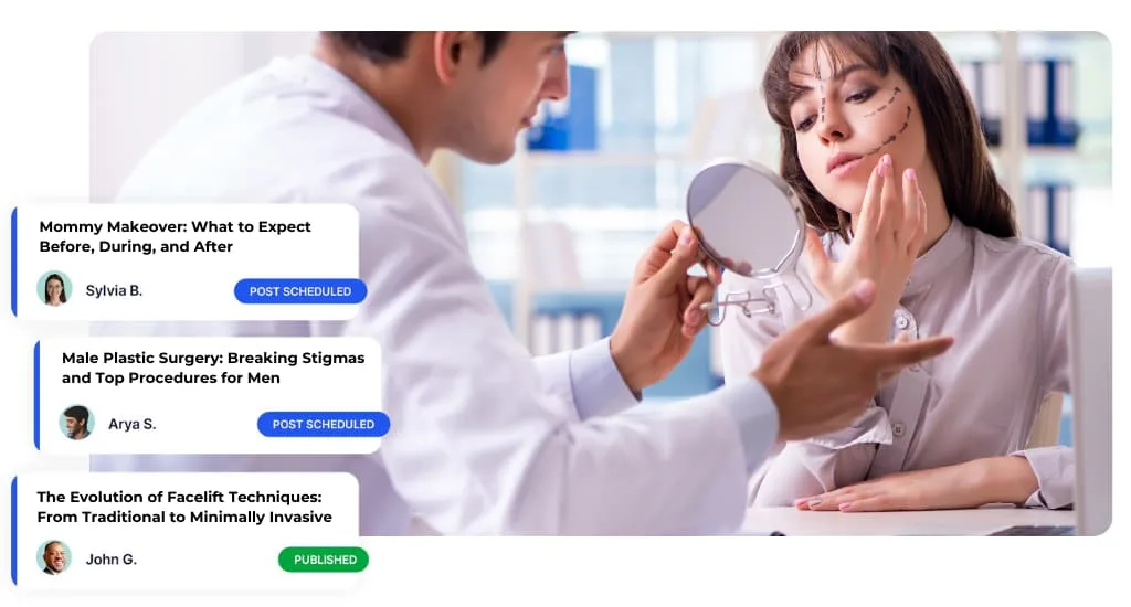 ethical plastic surgery SEO techniques