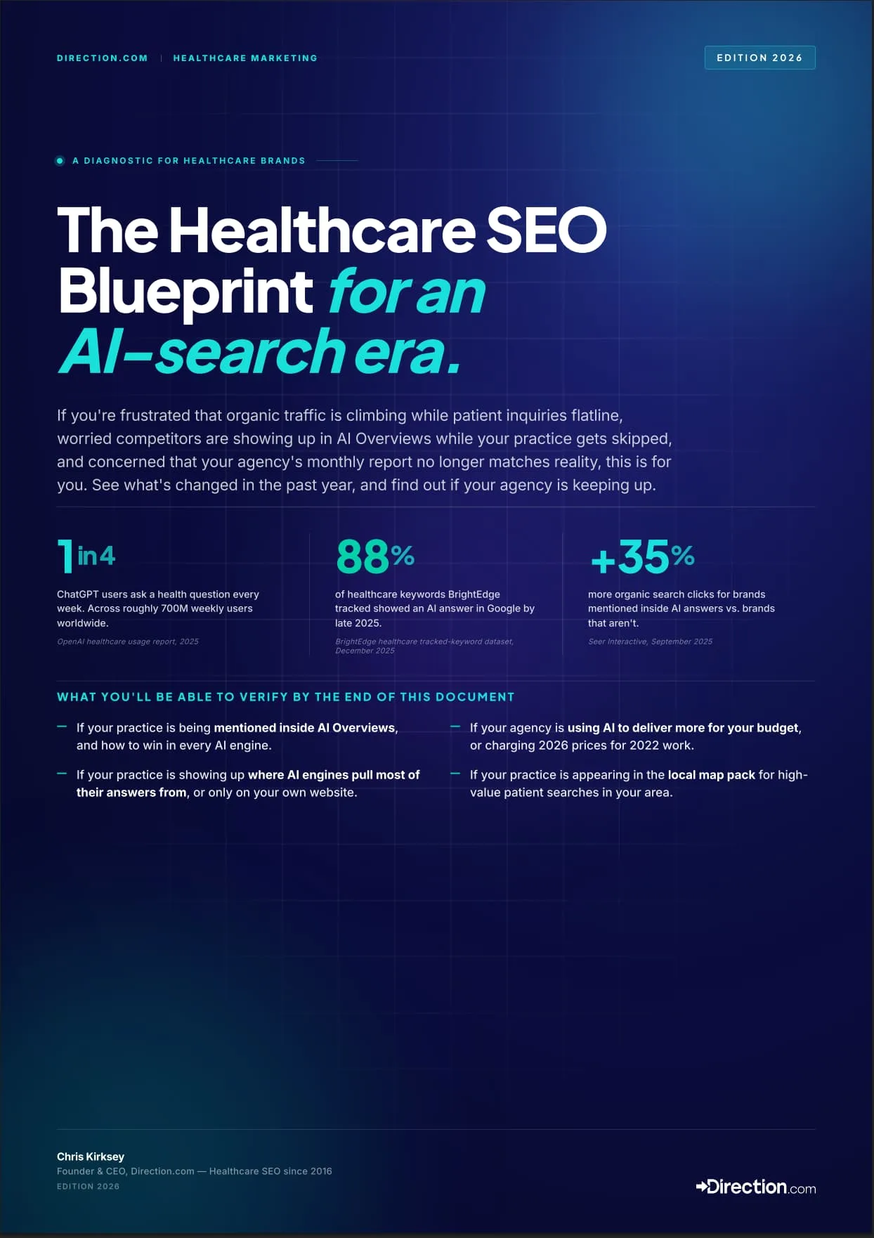 The Healthcare SEO Blueprint for 2026.