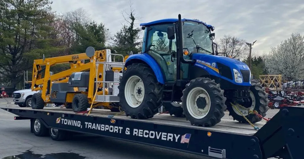 heavy duty flatbed towing