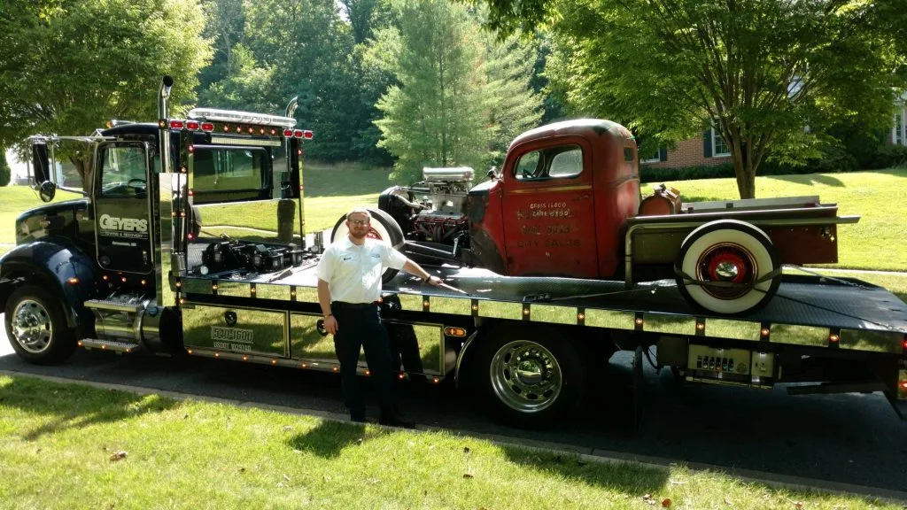 classic car towing for vintage vehicles