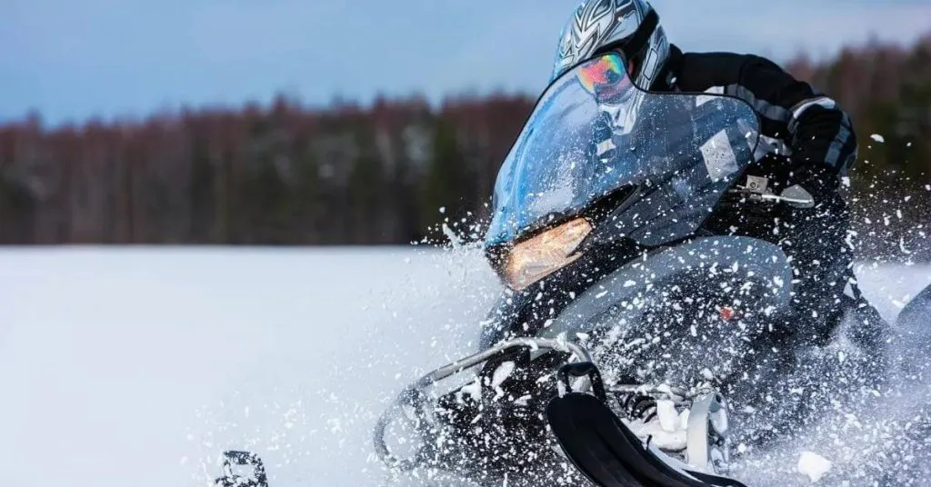 snowmobile towing vehicle