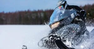 snowmobile towing vehicle