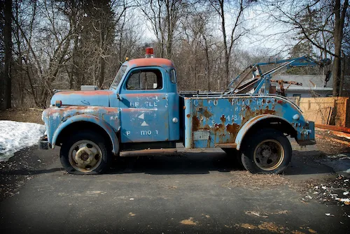 Chain Tow Truck