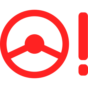 power steering red symbol dasbhoard