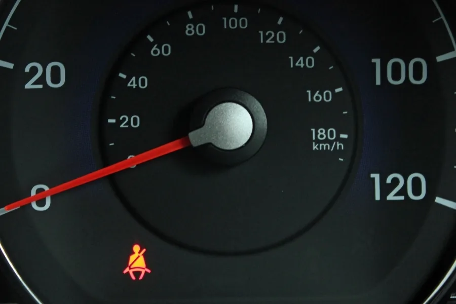 seatbelt warning light