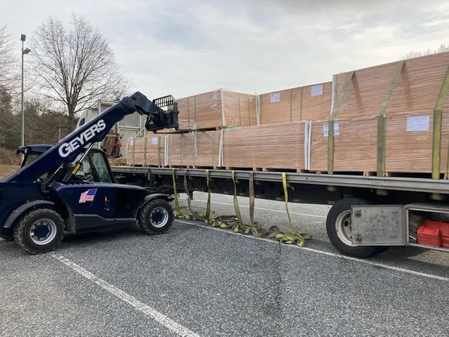 hauling heavy duty machinery