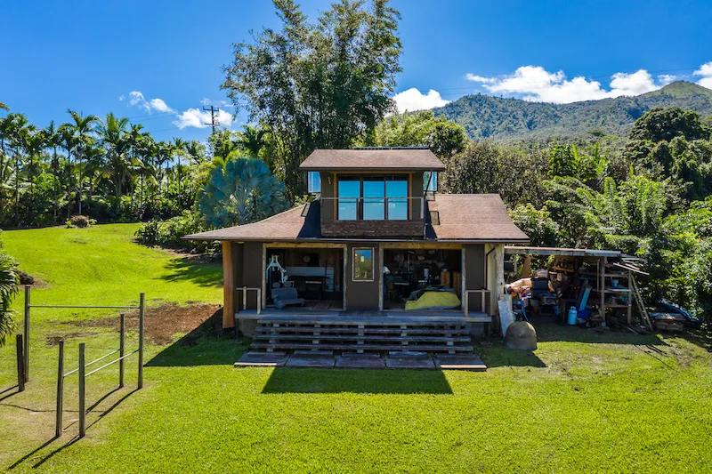 The Barn of the Hana Permaculture Property