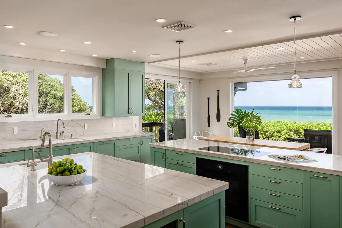 The Kitchen Area at Sugar Cove 6AB