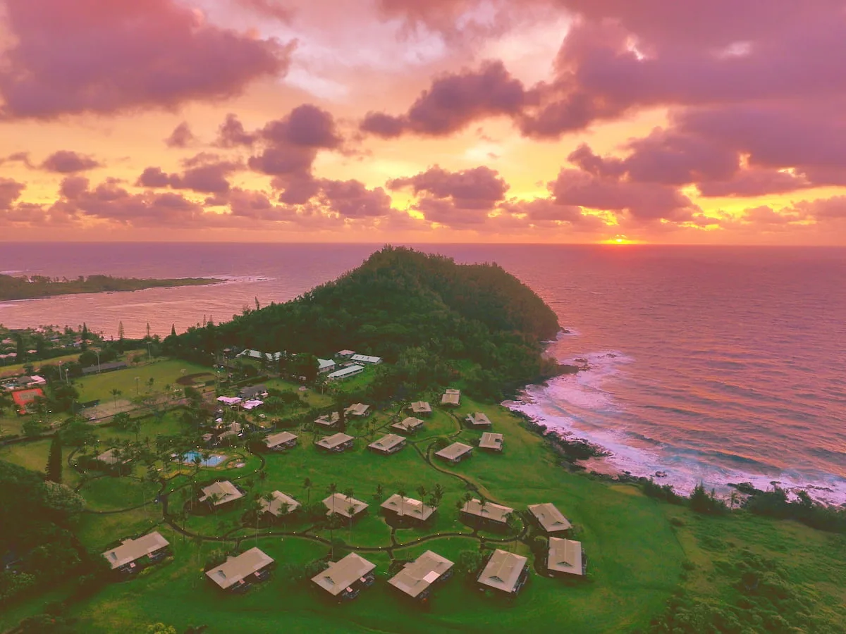 Sunrise over Hana Maui