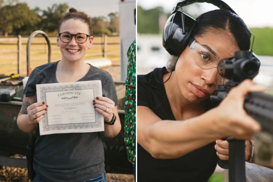Top-Rated CCW Classes for women in Plano, TX.