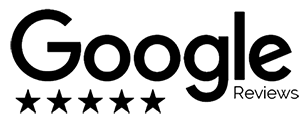 Google Reviews logo with a five-star rating