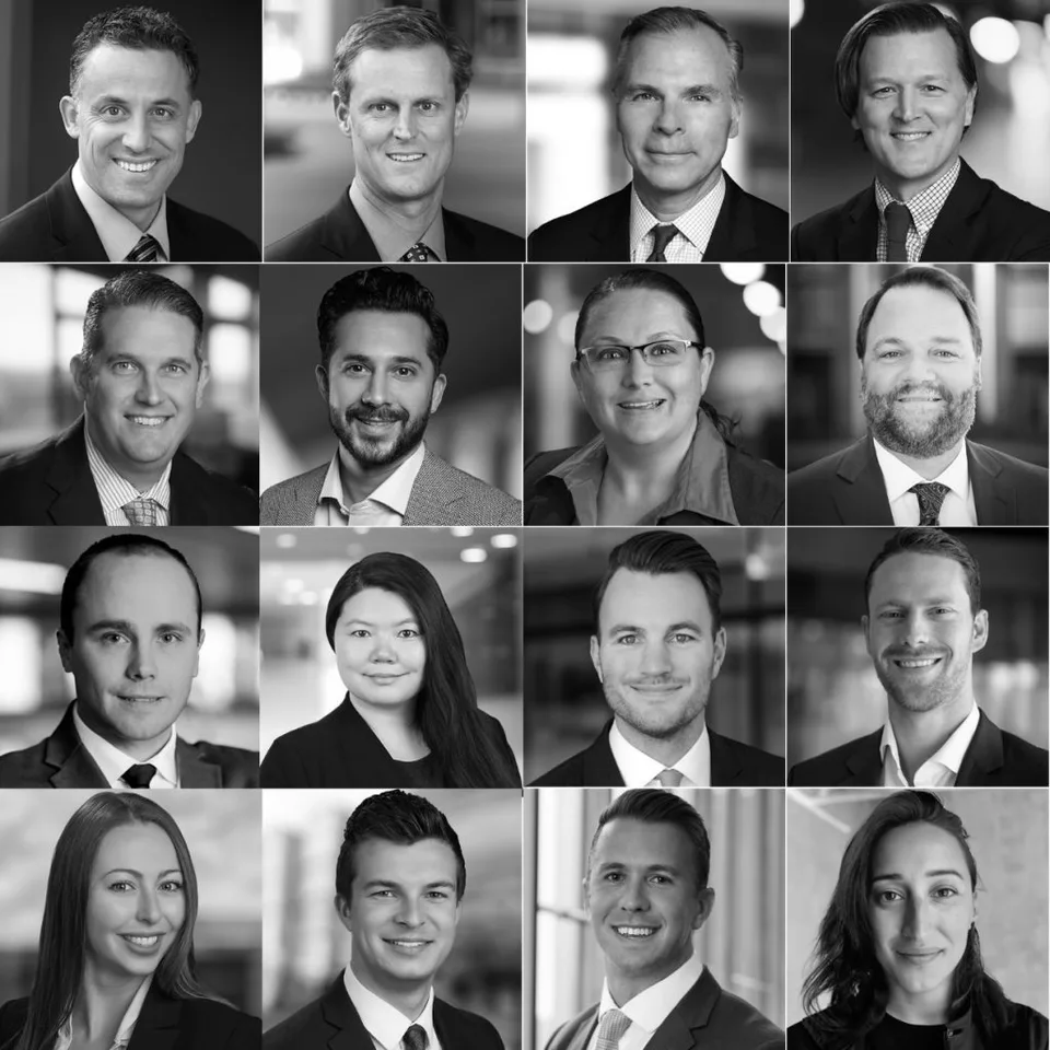 Grid of 16 ObjectiveIBV team members
