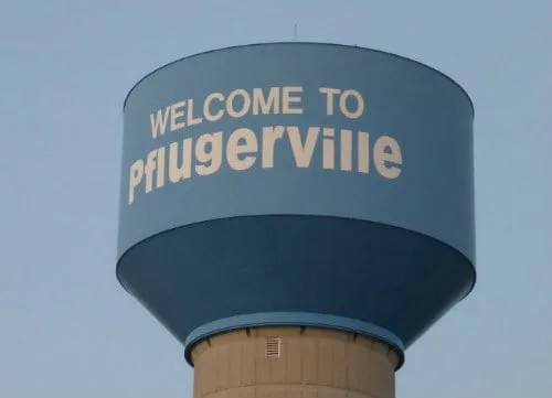 pflugerville tx watertower