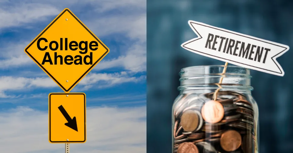 College vs retirement savings