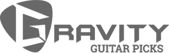 gravity guitar picks grey logo