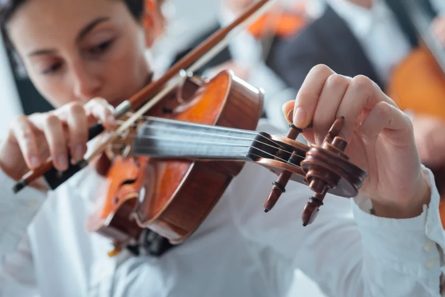 Introduction to the Pitch Range of Musical Instruments 6 tuning violin