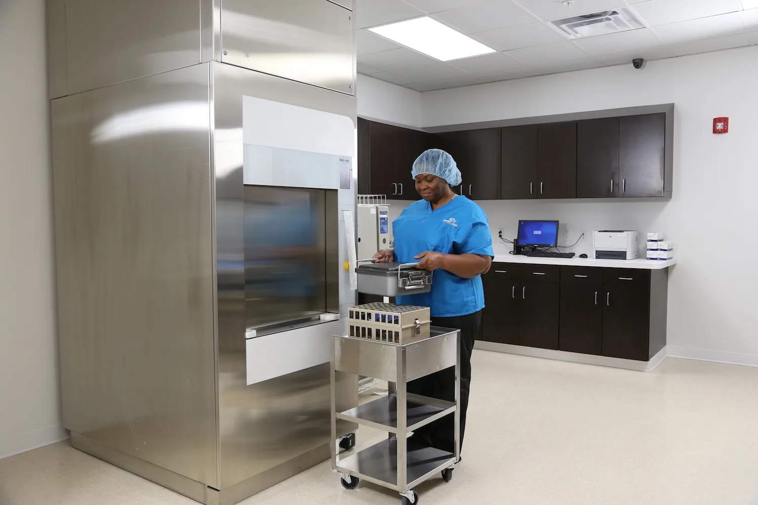Surgery Center of Viera, Melbourne FL - Sterilization Station A, State-Of-The-Art Infection Control