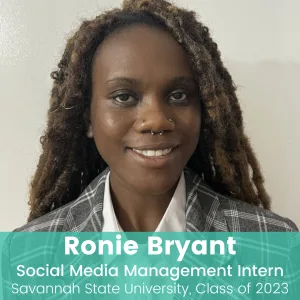 Ronie Bryant spring 2022 intern canalside inn