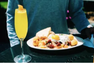 Egg Breakfast & Mimosa Rehoboth Beach