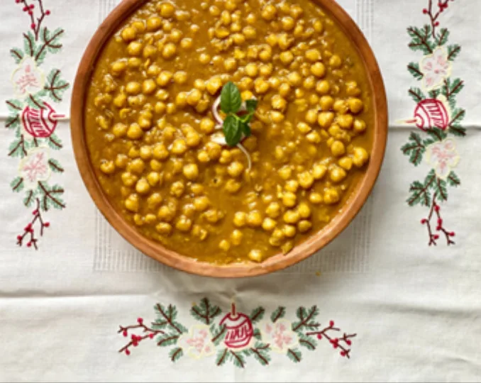 plant-based channa masala from indigo in rehoboth beach