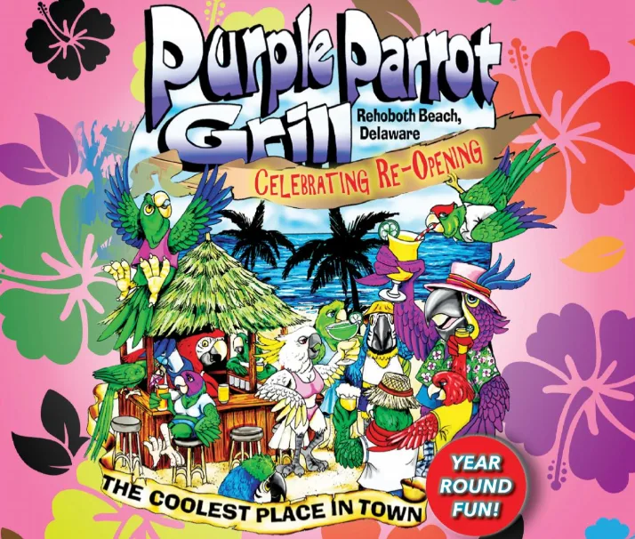 Purple Parrot Rehoboth Beach DE
